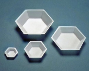 Hexagonal Polystyrene Weighing Dishes 육각형 웨잉디쉬 EG HWB 175